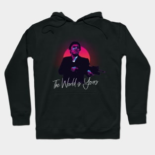 Retrowave Scarface 80s Hoodie